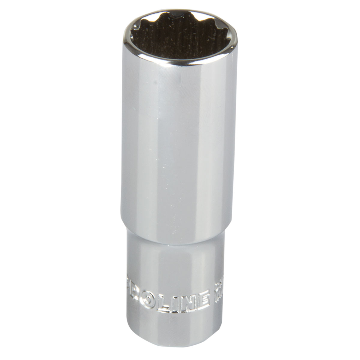 PROLINE TOOLS 12-kantig lång hylsa 1/232 mm, CRV, Proline