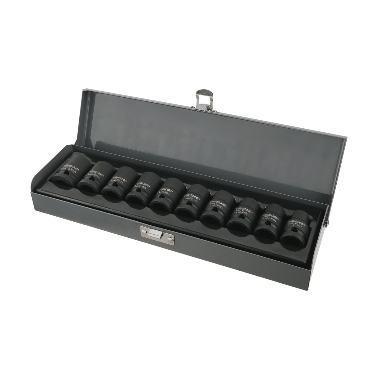 PROLINE TOOLS Krafthylssats 8st. (slaghylsor) 3/422-41 mm, CRV-MO, Proline