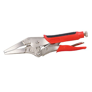 PROLINE TOOLS HD Låstång Svetstång Platta Långa Käftar Gummerade Greppytor 220 mm, PROLINE HD