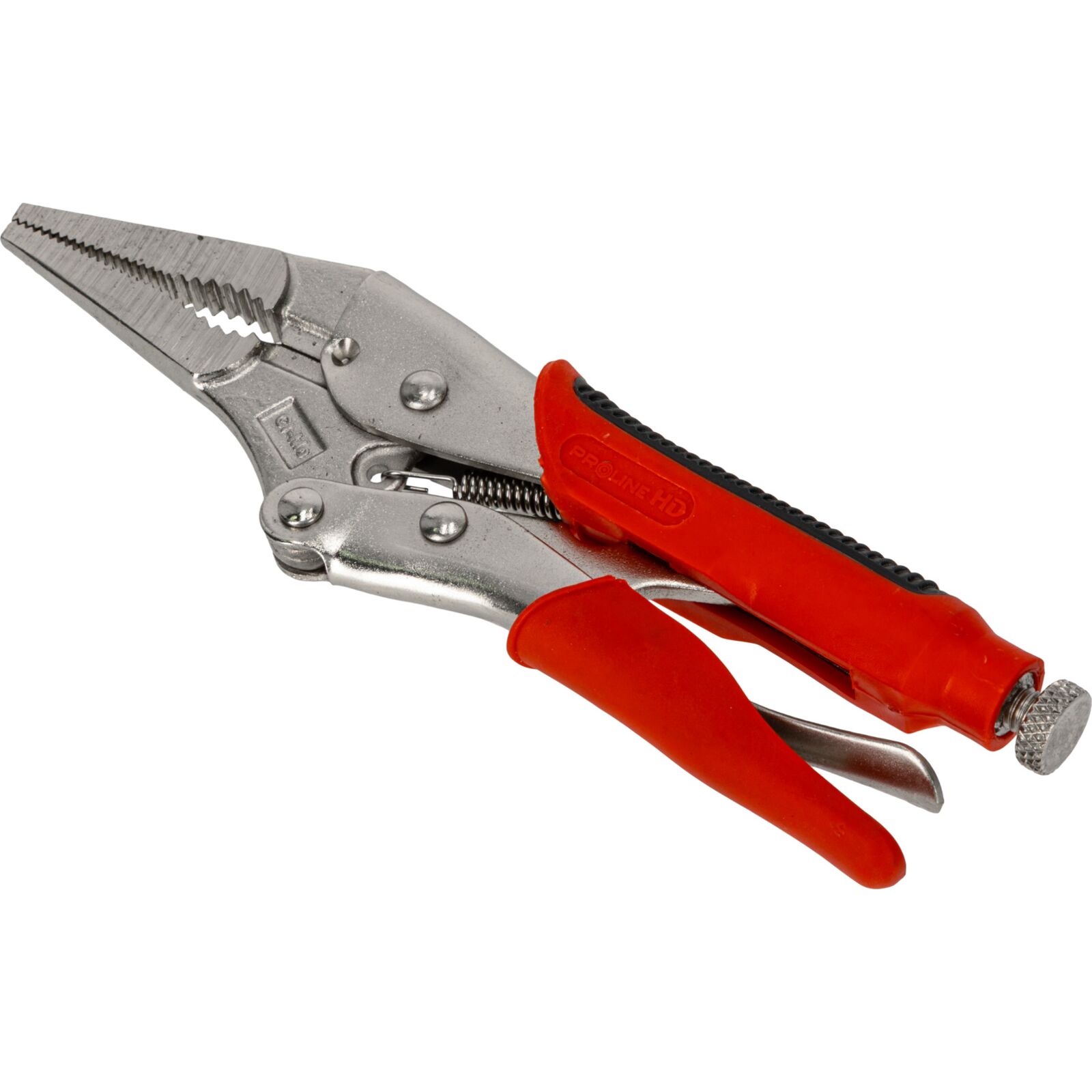 PROLINE TOOLS HD Låstång Svetstång Platta Långa Käftar Gummerade Greppytor 220 mm, PROLINE HD - 5