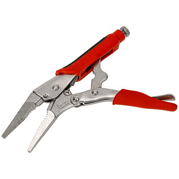PROLINE TOOLS HD Låstång Svetstång Platta Långa Käftar Gummerade Greppytor 220 mm, PROLINE HD
