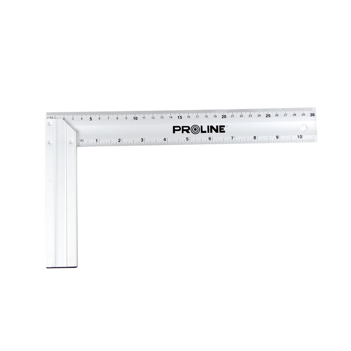 PROLINE TOOLS Vinkelhake med linjal 500 x 235 mm, Aluminium, Proline