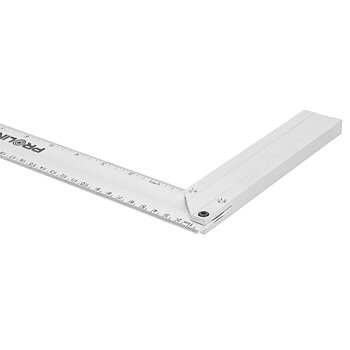 PROLINE TOOLS Vinkelhake med linjal 500 x 235 mm, Aluminium, Proline