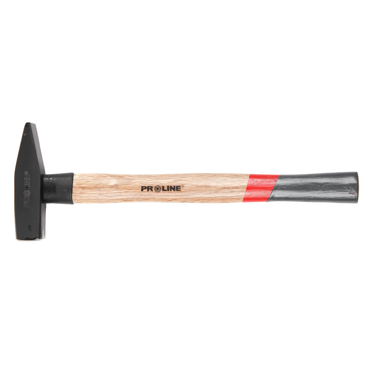 PROLINE TOOLS Hammare 2000g, Trähandtag av Bok, Målat Skyddsyta, GS-Godkänd, Proline