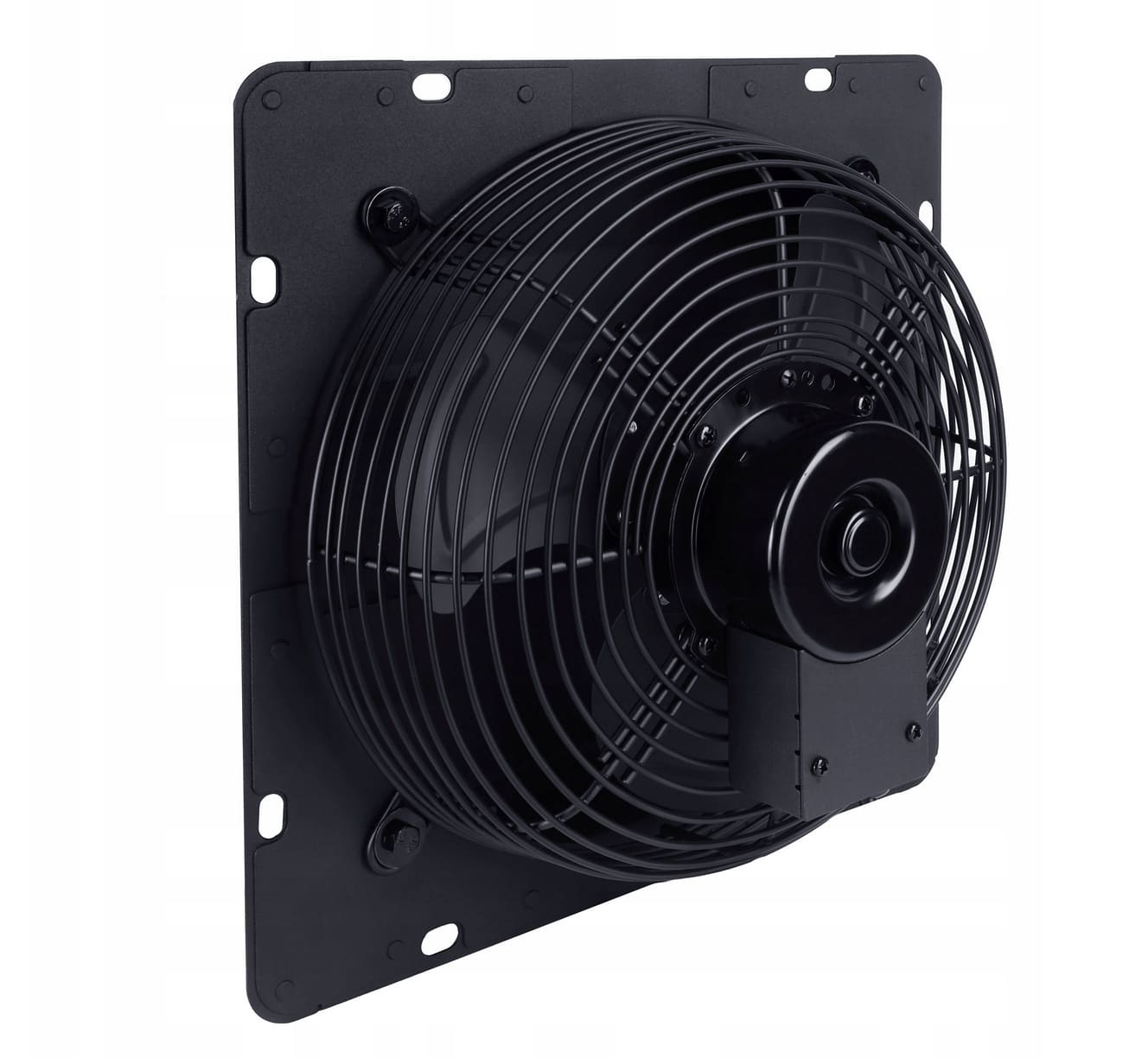 Övriga2 Axialfläkt Väggmonterad Utsug 300mm 710m³/h Aluminium med Jalusi och Varvtalsregulator, Eberg - 8