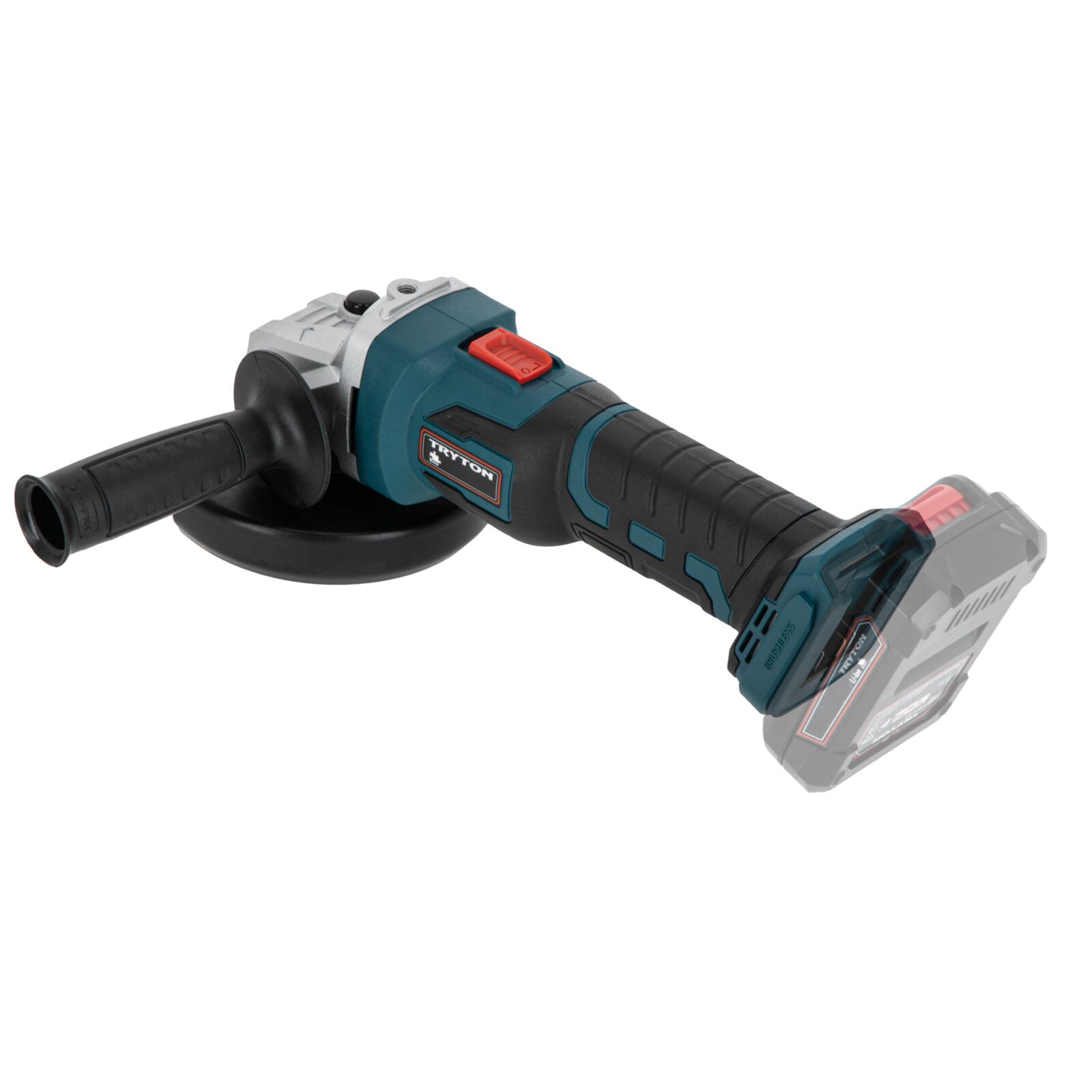 Vinkelslip, batteridriven 125 mm 20V (utan batteri), Tryton - 2