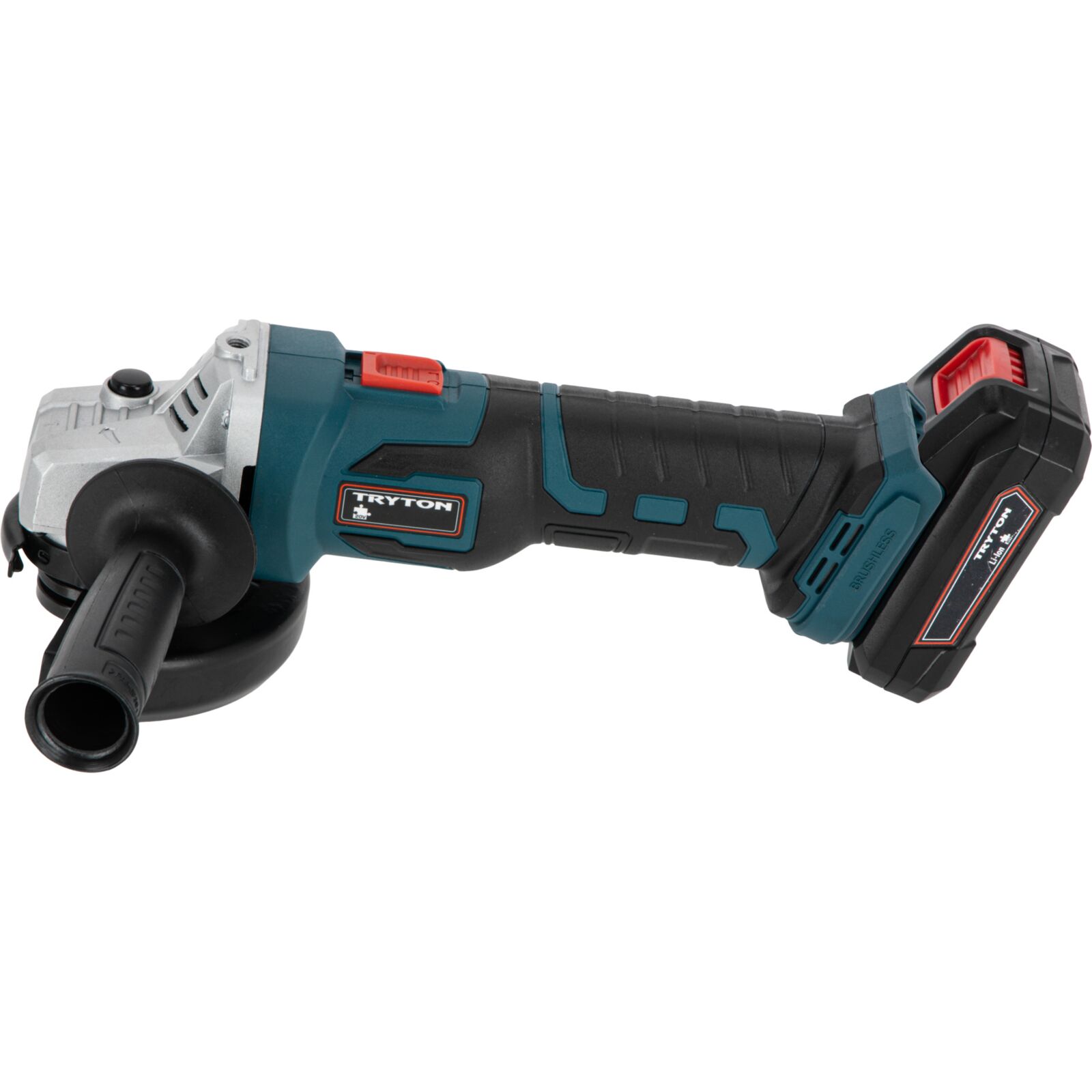 Vinkelslip, batteridriven 125 mm 20V (med batteri och laddare), Tryton - 2