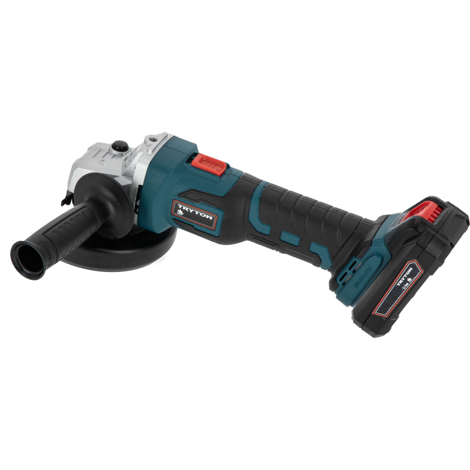 Vinkelslip, batteridriven 125 mm 20V (med batteri och laddare), Tryton - 6