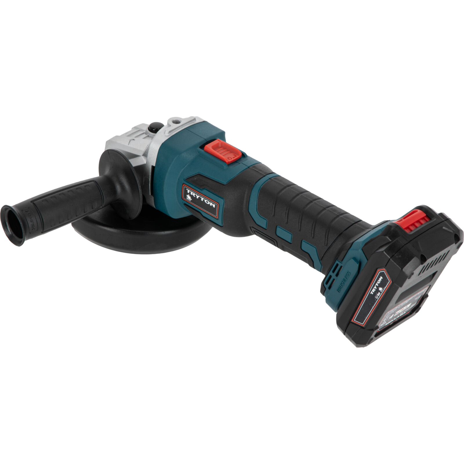 Vinkelslip, batteridriven 125 mm 20V (med batteri och laddare), Tryton - 3