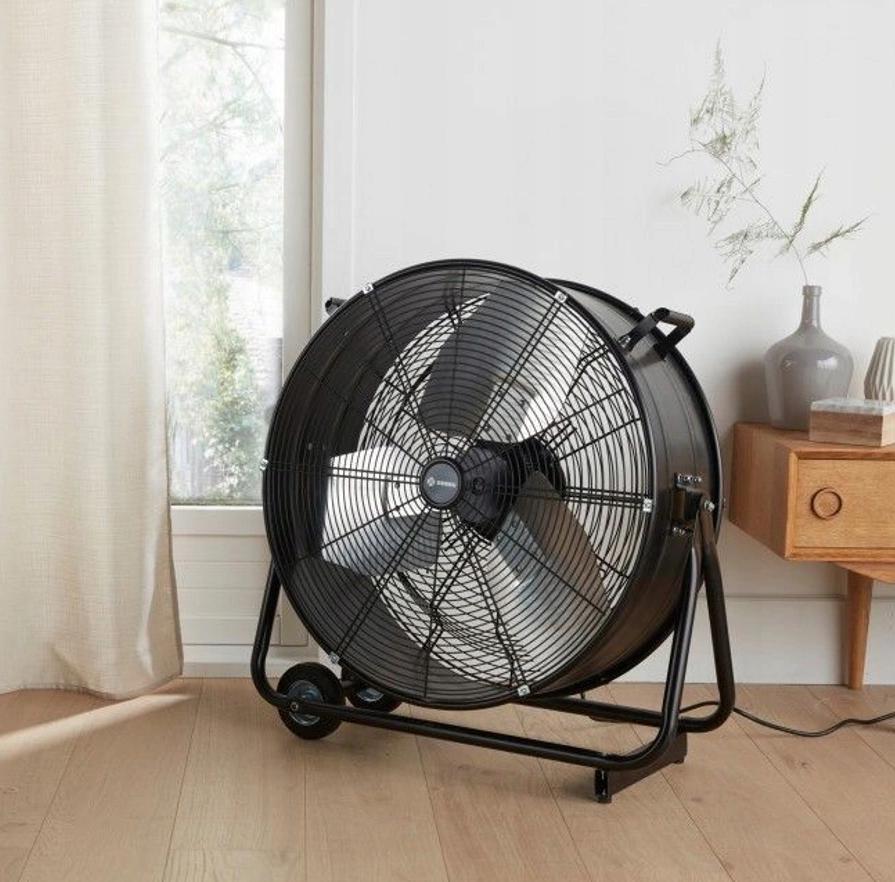 Övriga5 Kraftfull industrifläkt 60 cm (24) 330W, golvmodell med hjul, svart, Equation - 3