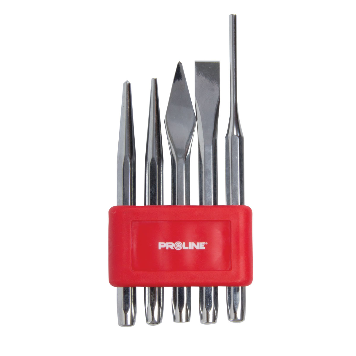 PROLINE TOOLS Slag- och Mejselsats 5 Delar, Proline