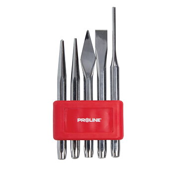 PROLINE TOOLS Slag- och Mejselsats 5 Delar, Proline