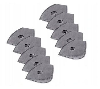 Övriga 3 HEPA-filter Sportandningsskydd N95 KN95 FFP2 5-lager Aktivt Kol Antismog 10-Pack