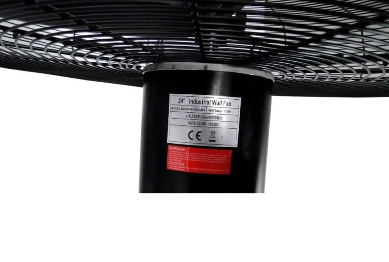 Kraftfull väggfläkt 70 cm 123W - industrifläkt för väggmontering, 10260 m3/h, Daxton - 8