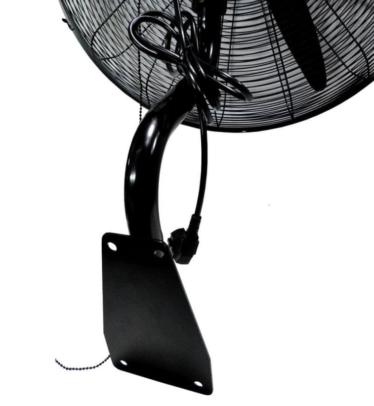 Kraftfull väggfläkt 70 cm 123W - industrifläkt för väggmontering, 10260 m3/h, Daxton - 3