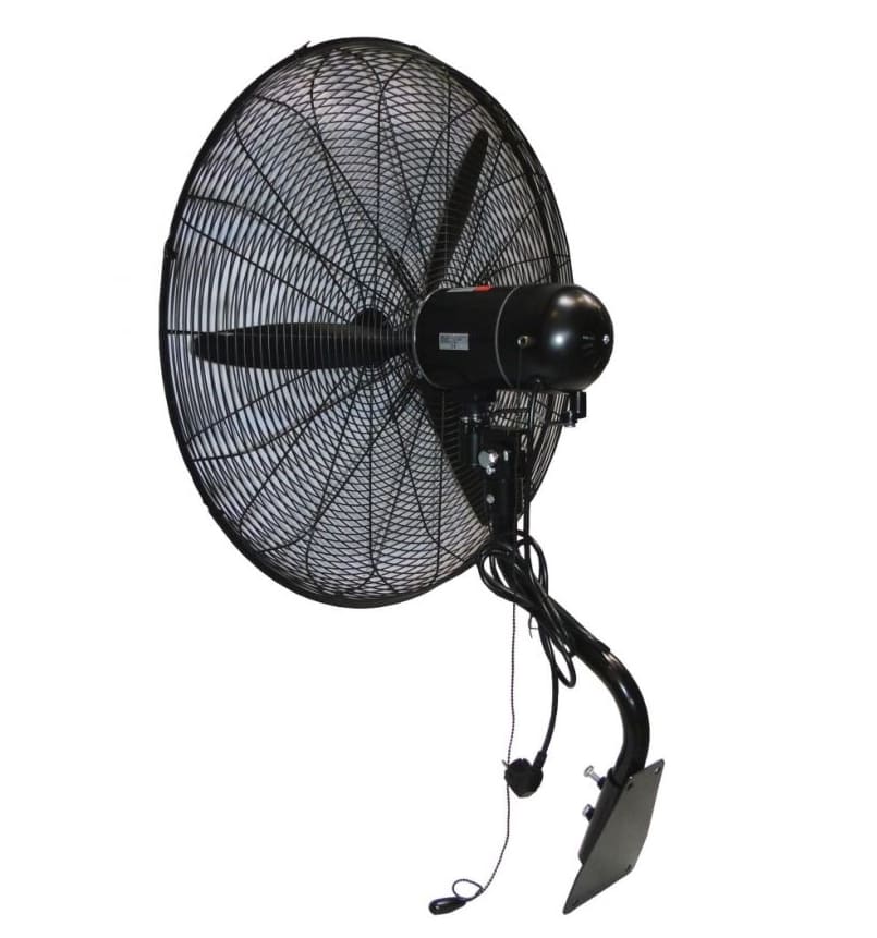 Kraftfull väggfläkt 70 cm 123W - industrifläkt för väggmontering, 10260 m3/h, Daxton - 5