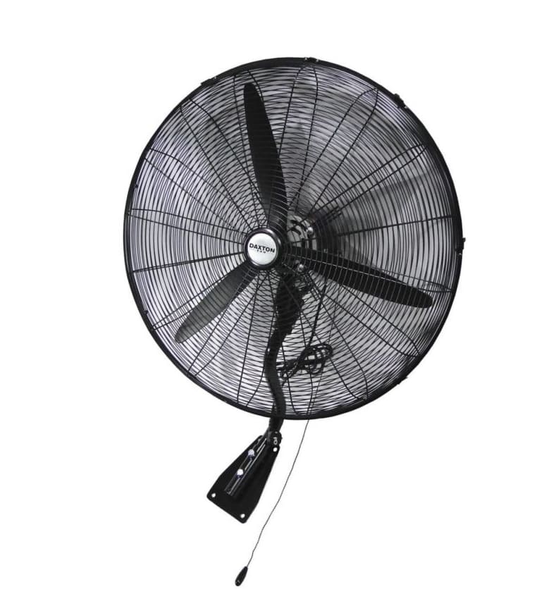Kraftfull väggfläkt 70 cm 123W - industrifläkt för väggmontering, 10260 m3/h, Daxton - 6