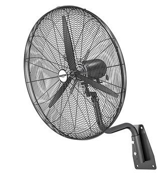 Kraftfull väggfläkt 70 cm 123W - industrifläkt för väggmontering, 10260 m3/h, Daxton