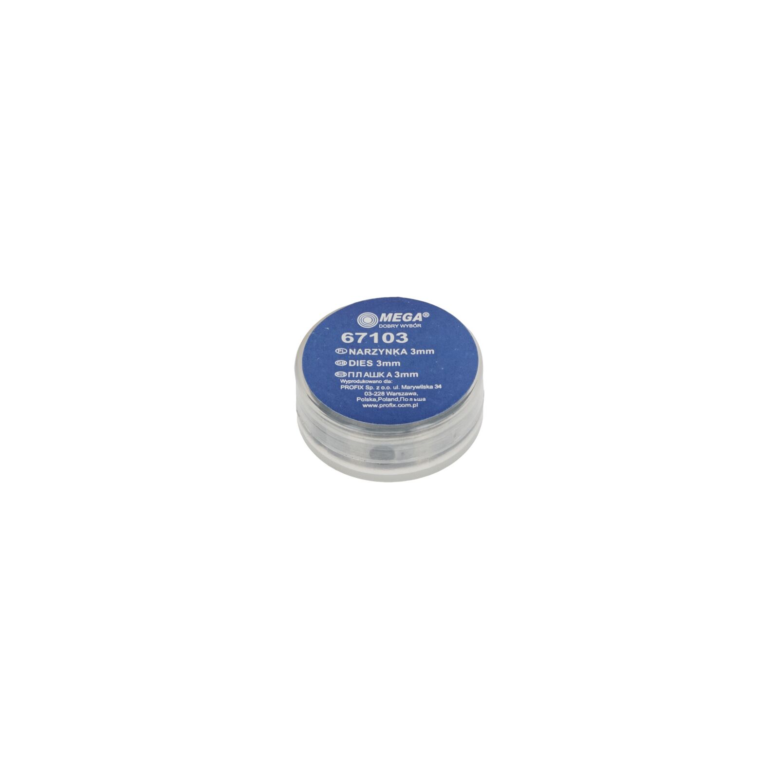 Mega Gängsnitt stål 3-12 mm, i transparent plastbox (Storlek (mm) : 8) - 2