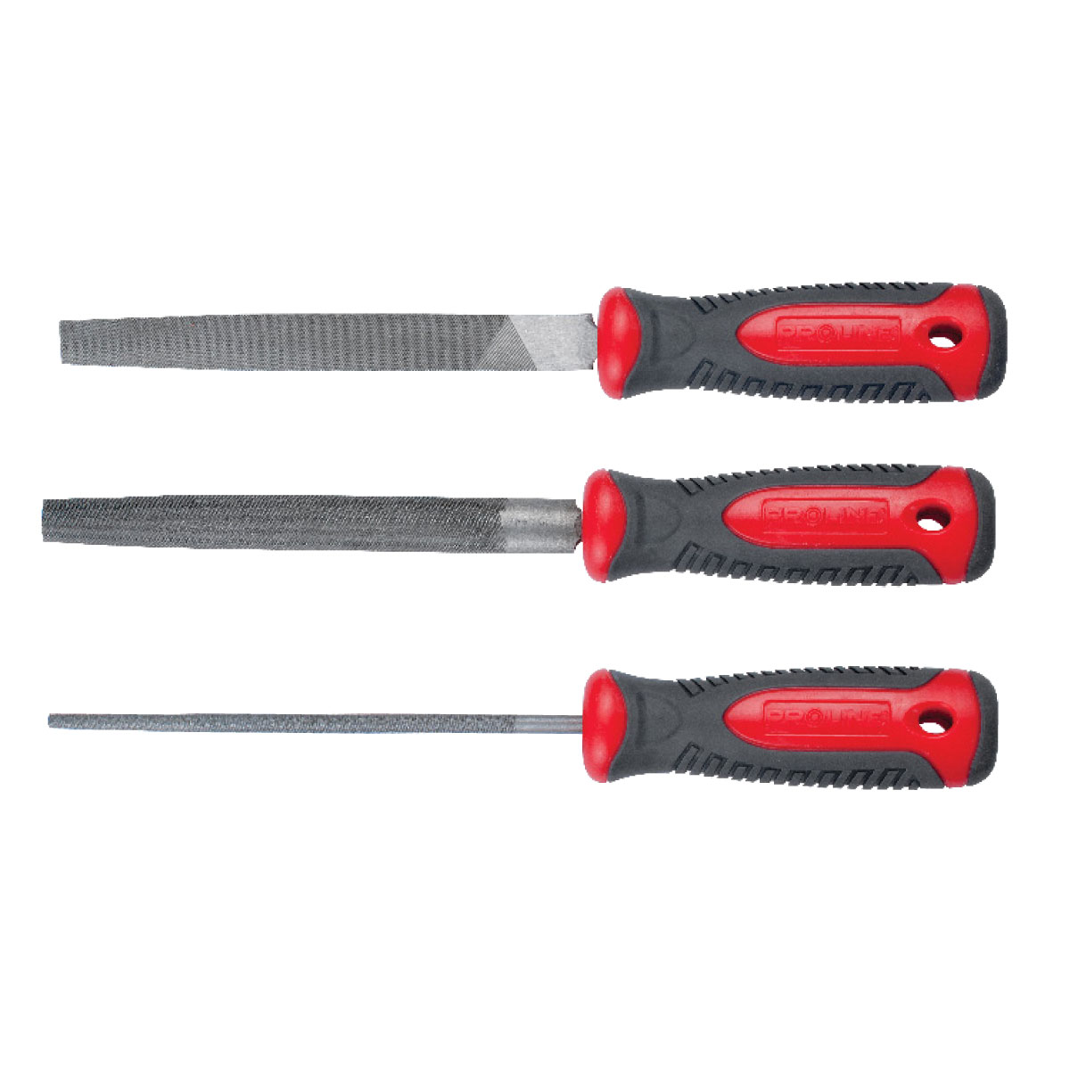 PROLINE TOOLS Ingenjörsfilar set 3 Delar, Proline