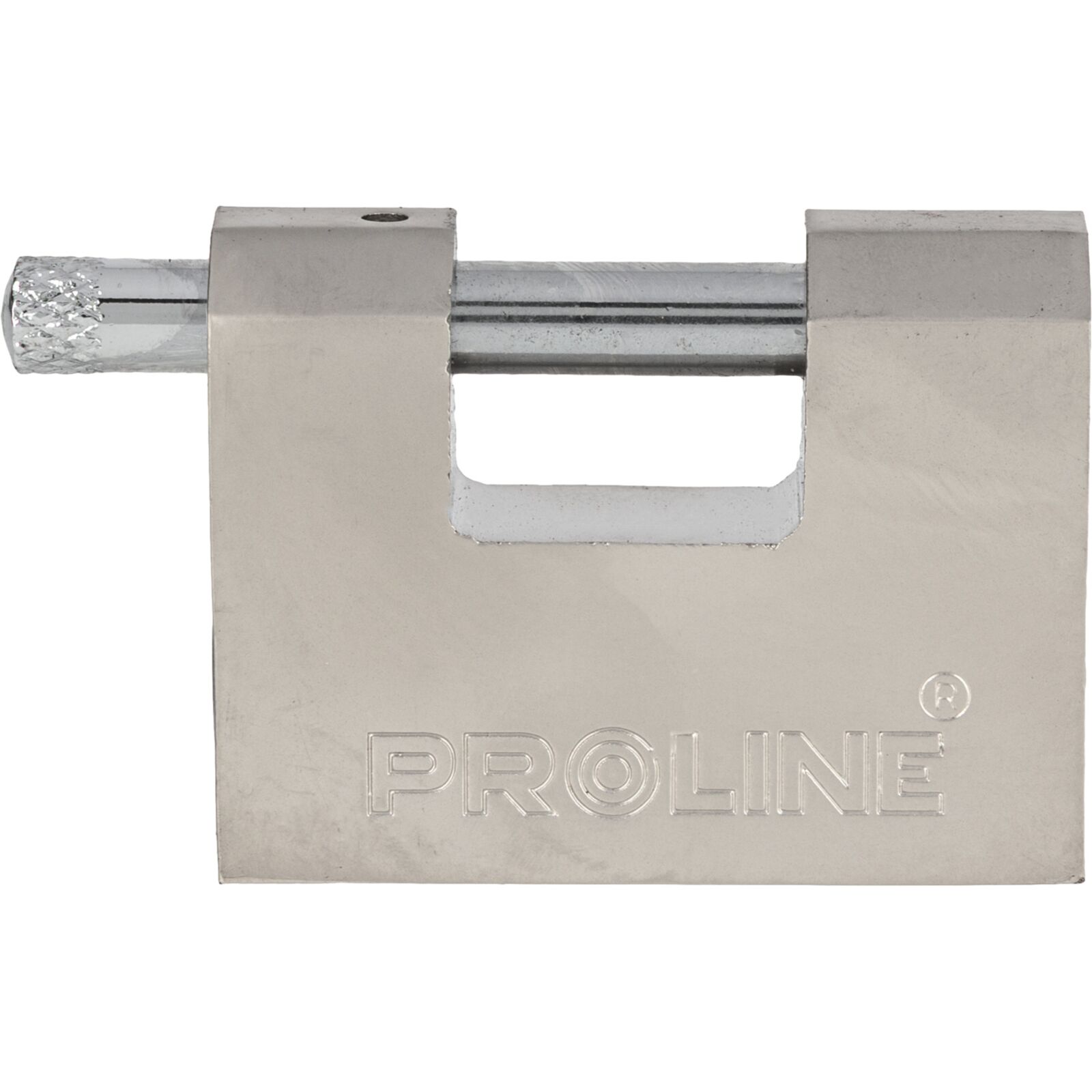 PROLINE TOOLS Rektangulärt hänglås 90 mm, Förstärkt Gjutjärn, Hård, Elektronisk Nyckel, Proline - 3