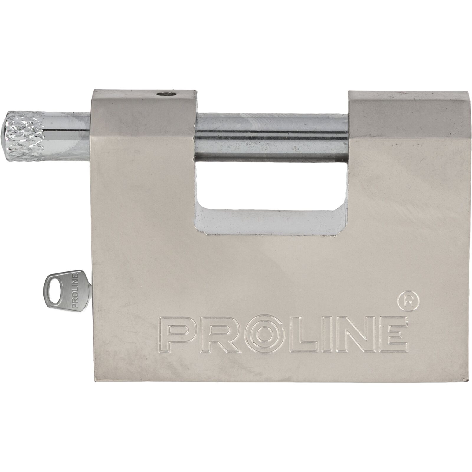 PROLINE TOOLS Rektangulärt hänglås 90 mm, Förstärkt Gjutjärn, Hård, Elektronisk Nyckel, Proline - 2