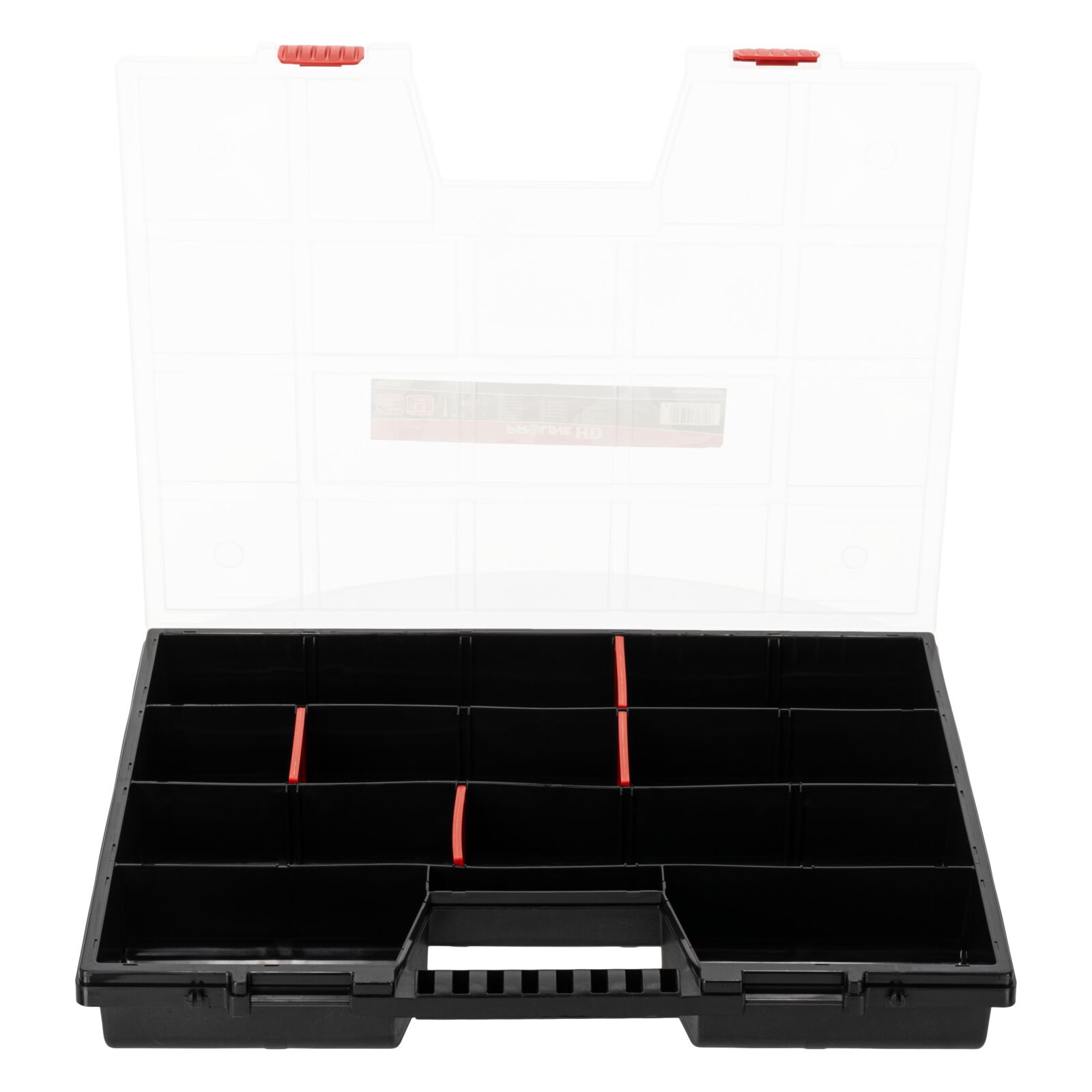 PROLINE TOOLS HD Förvaringsbox med Handtag 18 Justerbara Fack 6.5 x 39 x 49 cm, PROLINE HD - 6
