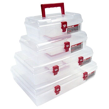 PROLINE TOOLS Förvaringsbox med handtag, organiser 6 fack 40 x 30 x 85 mm, PROLINE
