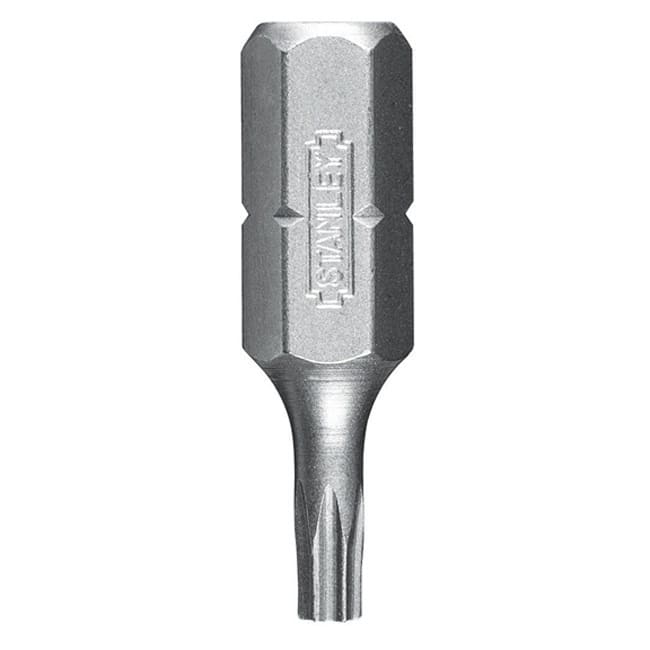 BITS TORX 1/4 T20, T25, T30, 25st, STANLEY (Torx storlek (T) : T30)