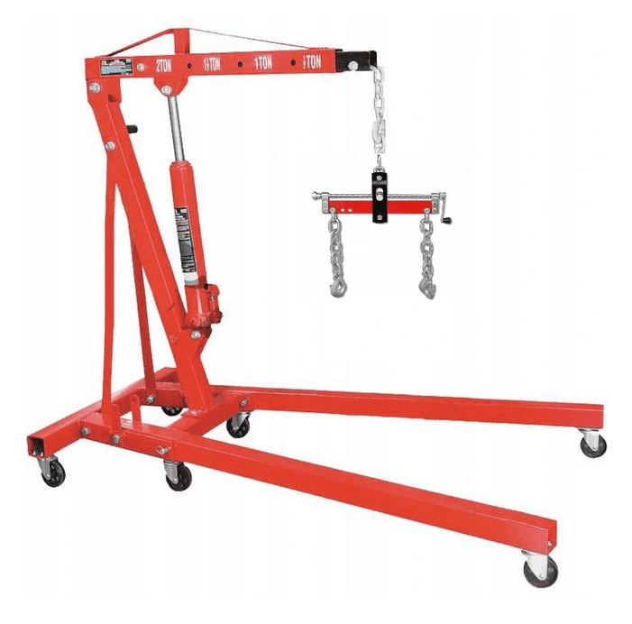 Övriga2 Motorflyft, kraftig verkstadskran 2000 kg med balancer, hydrauliskt, heavy duty, AppTech
