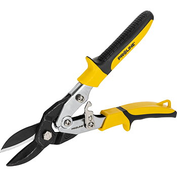 PROLINE TOOLS Plåtsax med utväxling 250 mm, max. 1, 5 mm rak, Proline