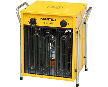 Byggfläkt 15 kW 400V med Termostat, 1700 m³/h, IP24, Master