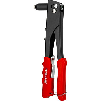 PROLINE TOOLS Blindnittång 2.4-4.8 mm, Standardstål, Svart Korpus, Röda Plasthandtag, Munstycken 2.4, 3.2, 4.0, 4.8 mm, Proline