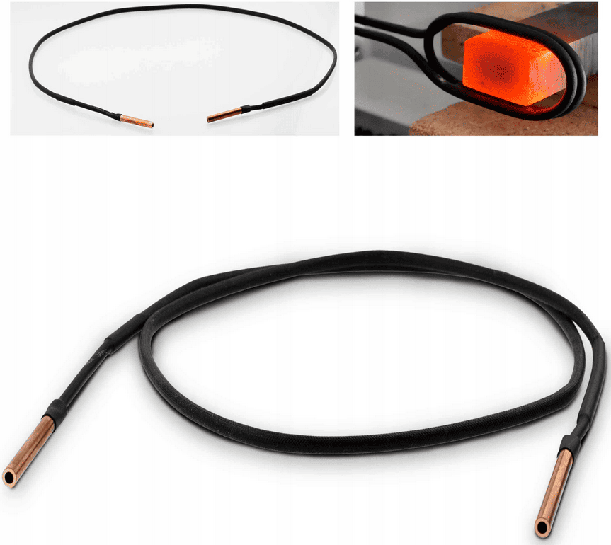 Flexibel induktionsspole 100 cm, elastiskt induktor för induktionsvärmare, för rör, bultar och liknande - 2
