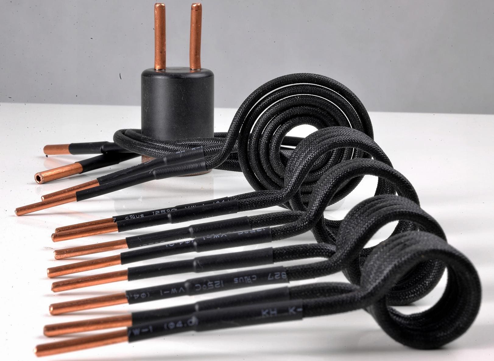 Flexibel induktionsspole 100 cm, elastiskt induktor för induktionsvärmare, för rör, bultar och liknande - 3