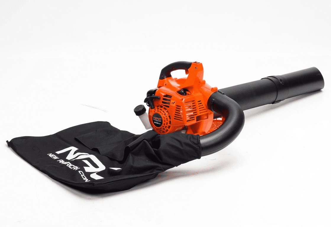Park lövblås bensindriven, lövsug 0, 7 kW 1hk lövuppsamlare, 50L, 7000 RPM, NAC - 5