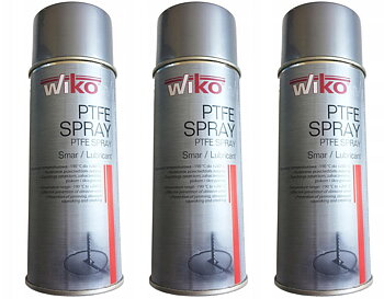 Universal smörjmedel 3st 400 ml P.T.F.E olja, transparent, Wiko