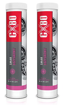 Universal smörjmedel mineralbaserat litiumfett, 2st 400 ml olja, CX80