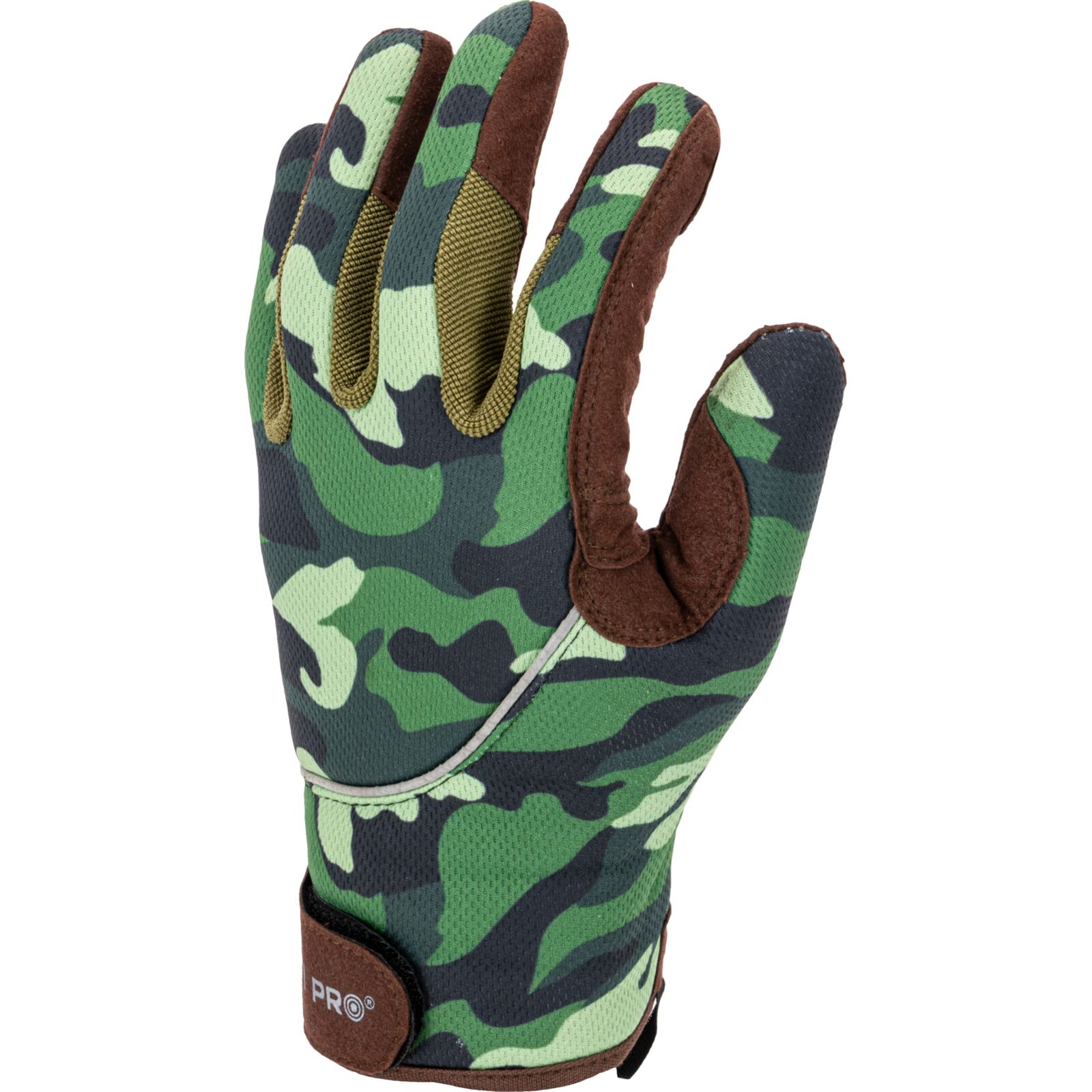LahtiPro Arbetshandskar, mekanikerhandskar, camo, CE, LAHTI (Handskestorlek : 11 [XXL] Handlängd 21,5cm Omkrets 27,9cm) - 2