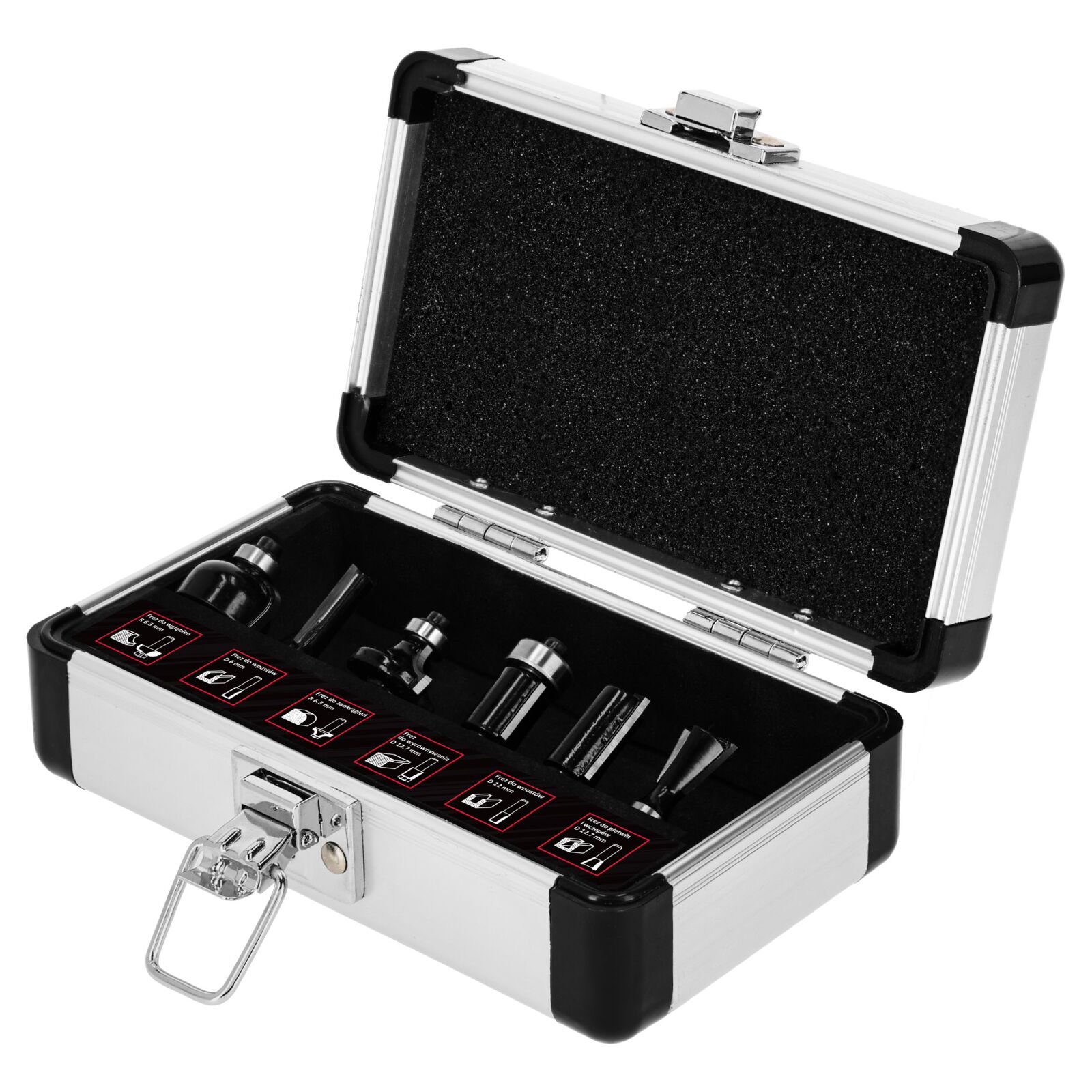 PROLINE TOOLS Frässats 6 delar, Proline - 3