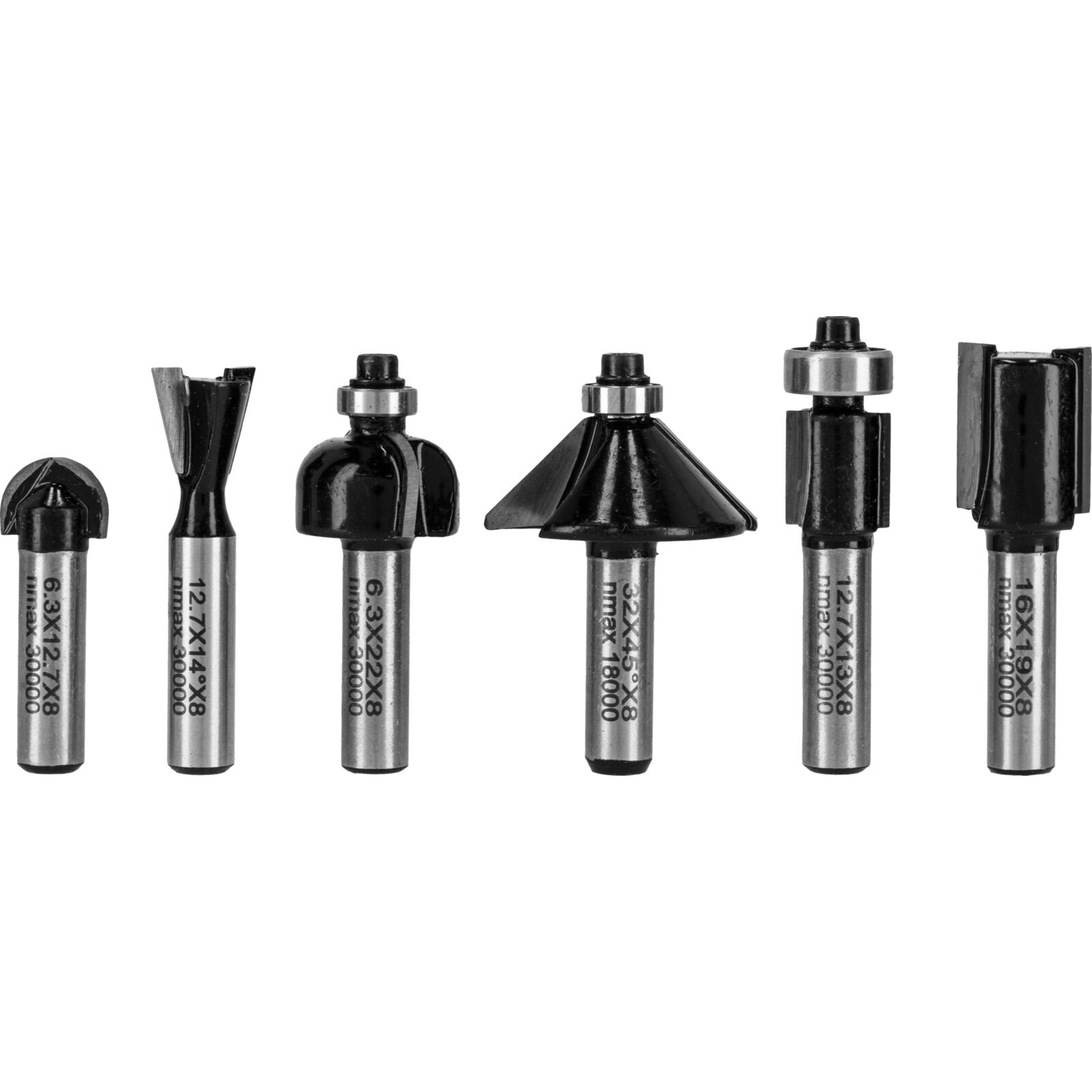 PROLINE TOOLS Frässats 12 Delar, Proline - 4