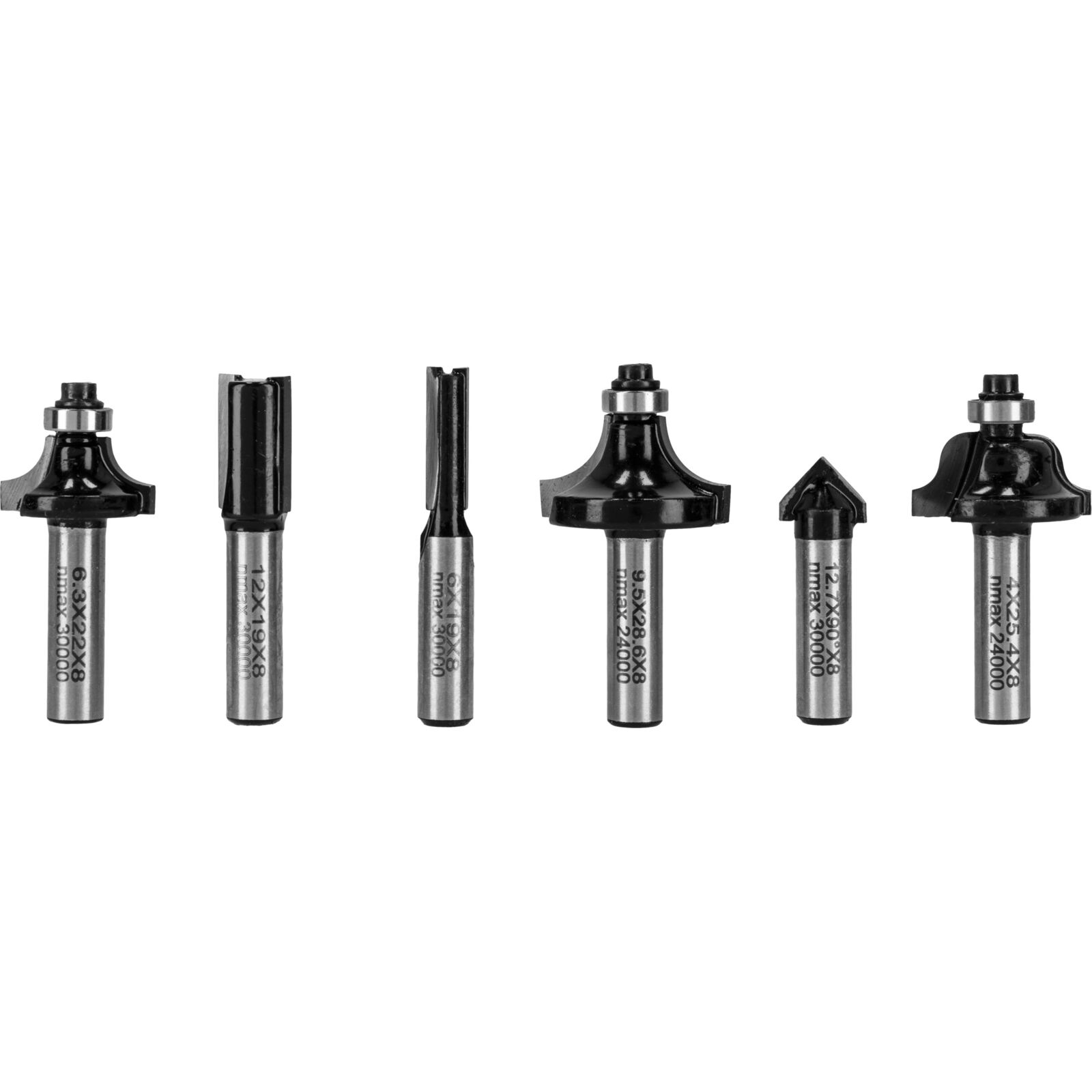 PROLINE TOOLS Frässats 12 Delar, Proline - 3
