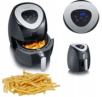 Övriga2 Varmluftsfritös Severin FR 24303.2L 1500W
