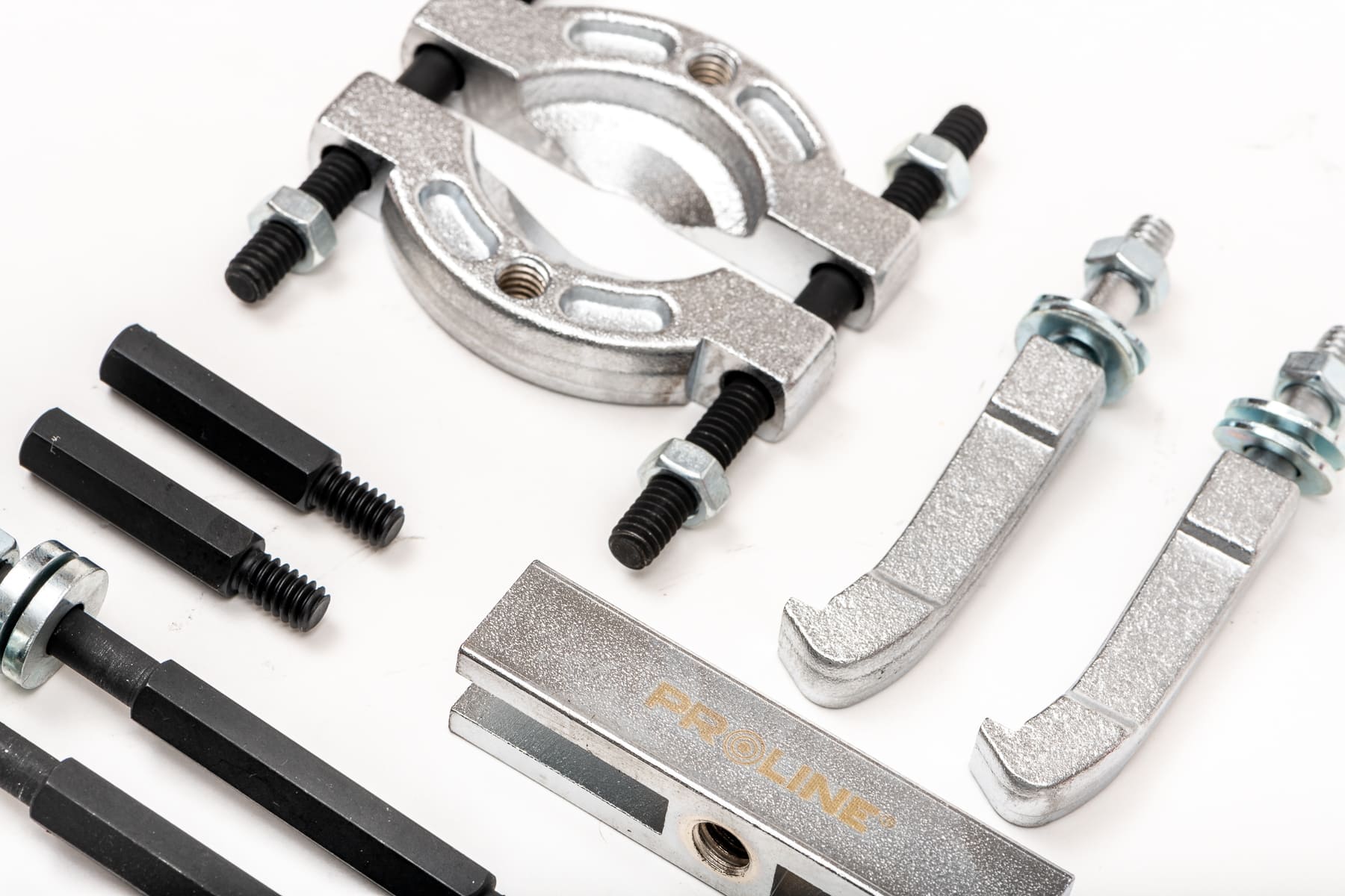 PROLINE TOOLS Avdragarsats - Lageravdragare 10-60 mm, Separatör 10-30 mm, 50 mm Långa Armar, Proline - 4
