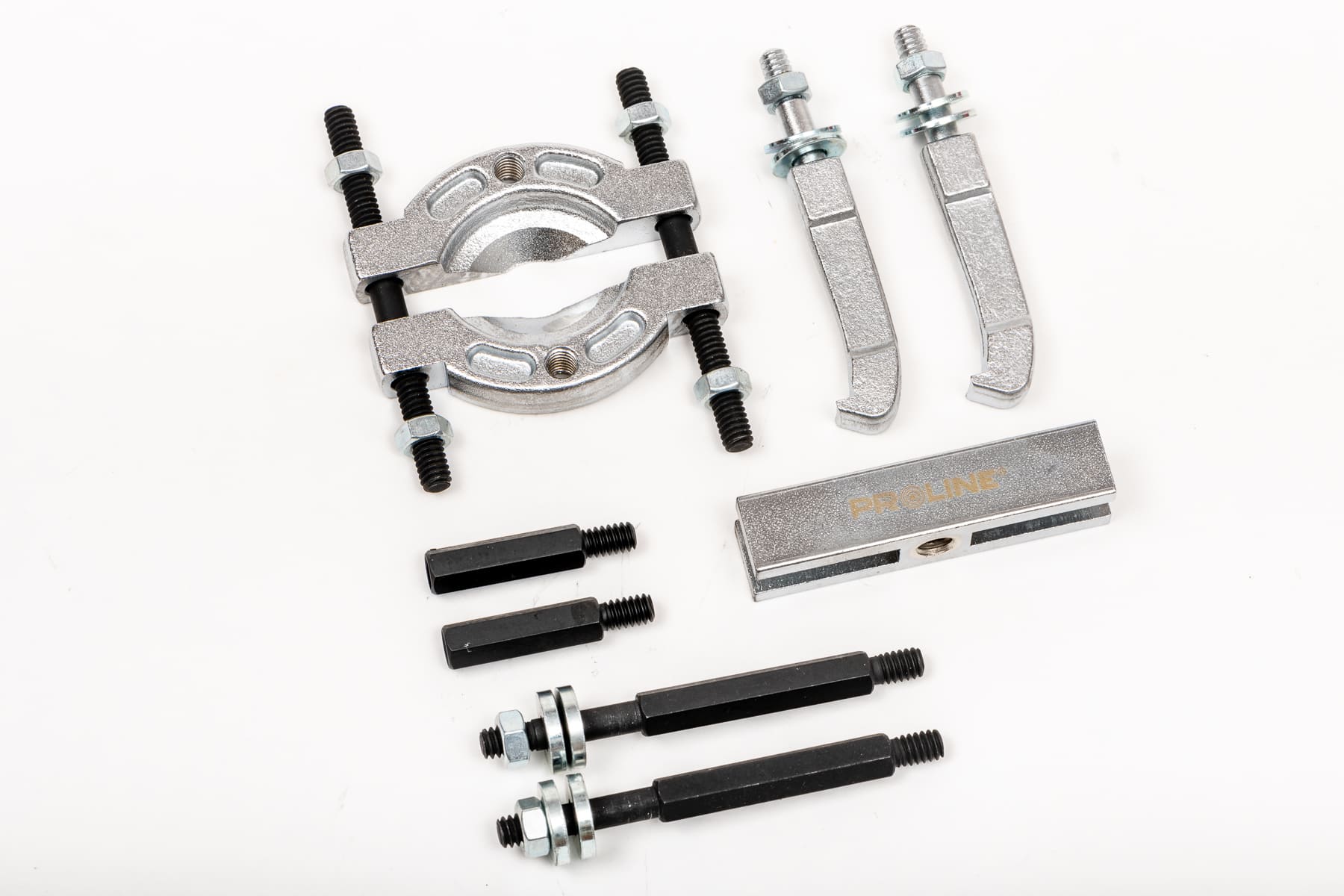 PROLINE TOOLS Avdragarsats - Lageravdragare 10-60 mm, Separatör 10-30 mm, 50 mm Långa Armar, Proline - 3