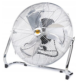 Clatronic Stor kraftfull fläkt 100W, golvmodell, 45 cm (18), Tropical