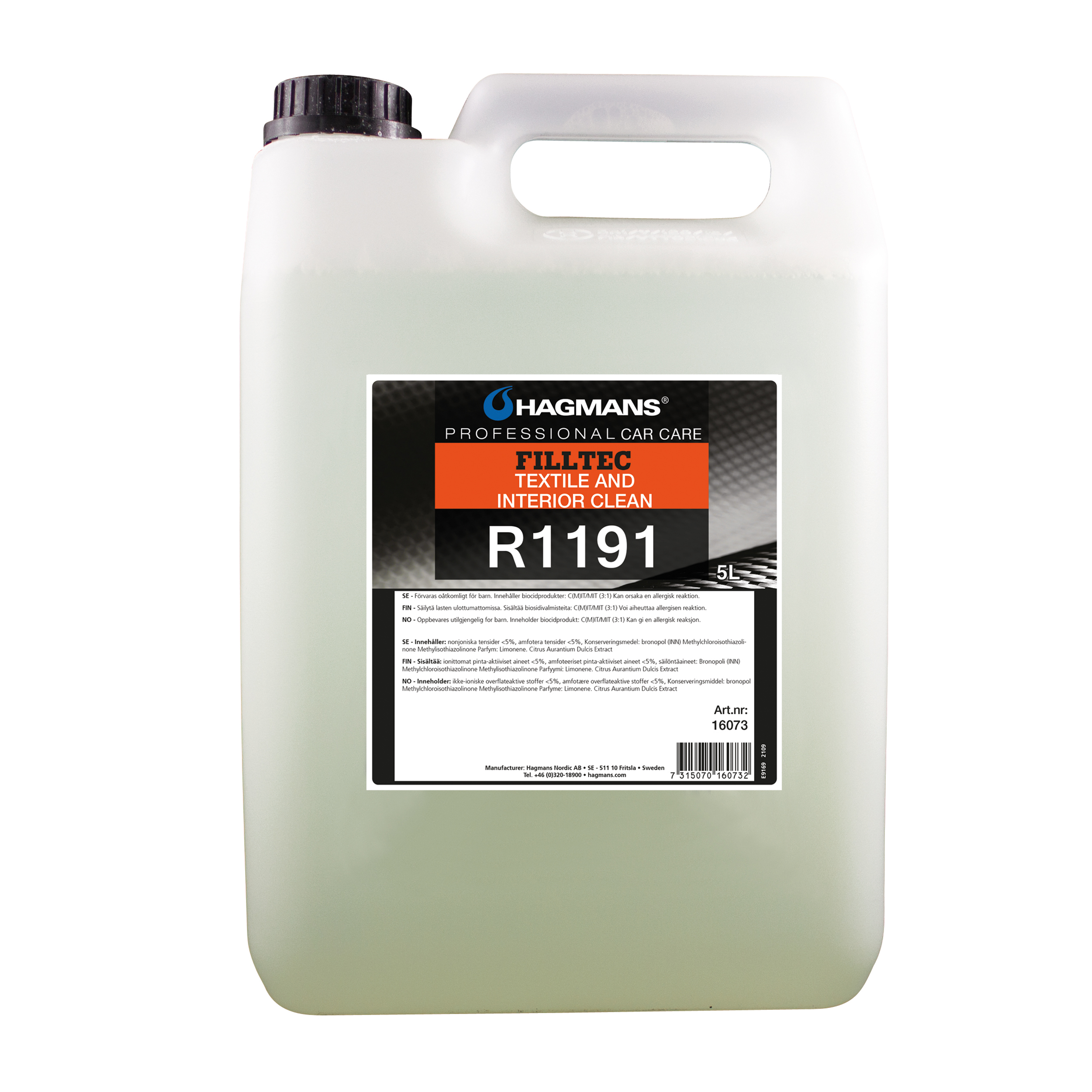Filltec R1191 Textil & Interiör 5 L - 2