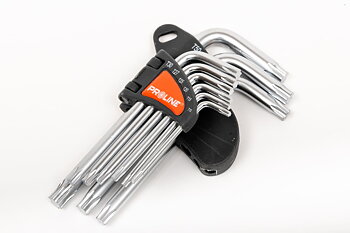 PROLINE TOOLS TORX Nyckelsats 9 Delar T10-T50, Proline
