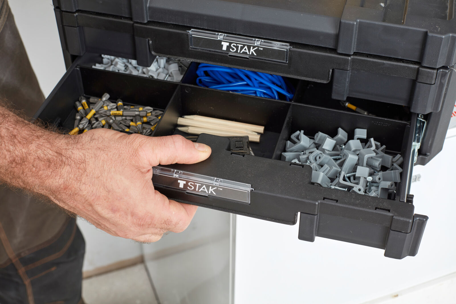 Stanley Fm Drawers Unit2 Black l.grey - 3