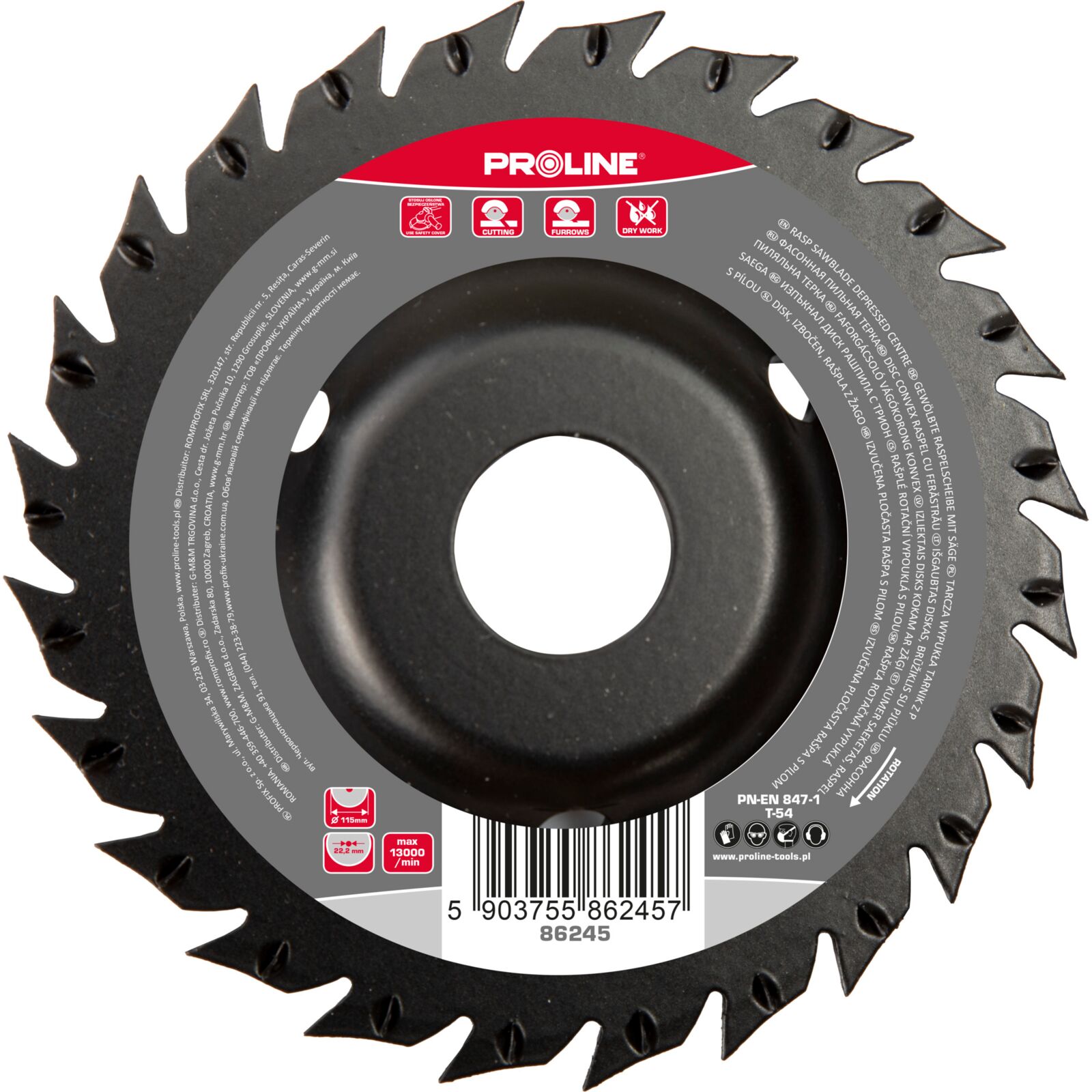 PROLINE TOOLS Rasp Sågklinga, Proline